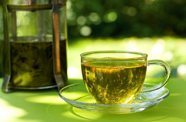 Zielona herbata to podstawa jednej z opcji diety wodnej